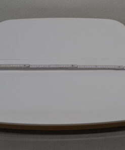 Tischplatte 94x700x660mm; weiß/hell Ahorn