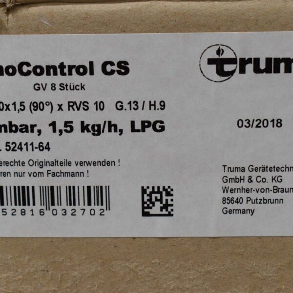 Truma Gasdruckregler Mono Control CS