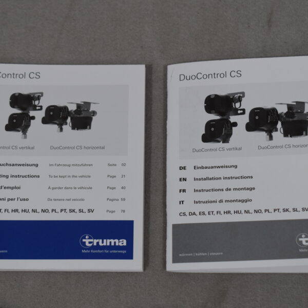 Truma Gasdruckregler Duo Control CS horizontal