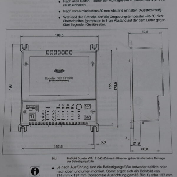Schaudt Booster WA 121545