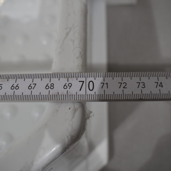 Duschwanne 700x700x160mm; weiß