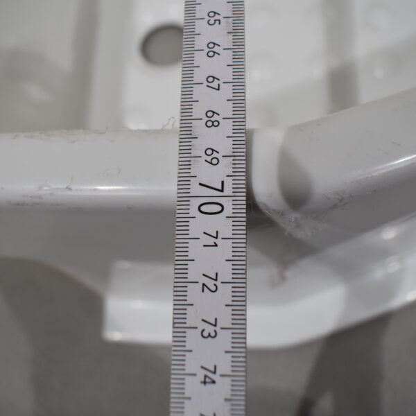 Duschwanne 700x700x160mm; weiß