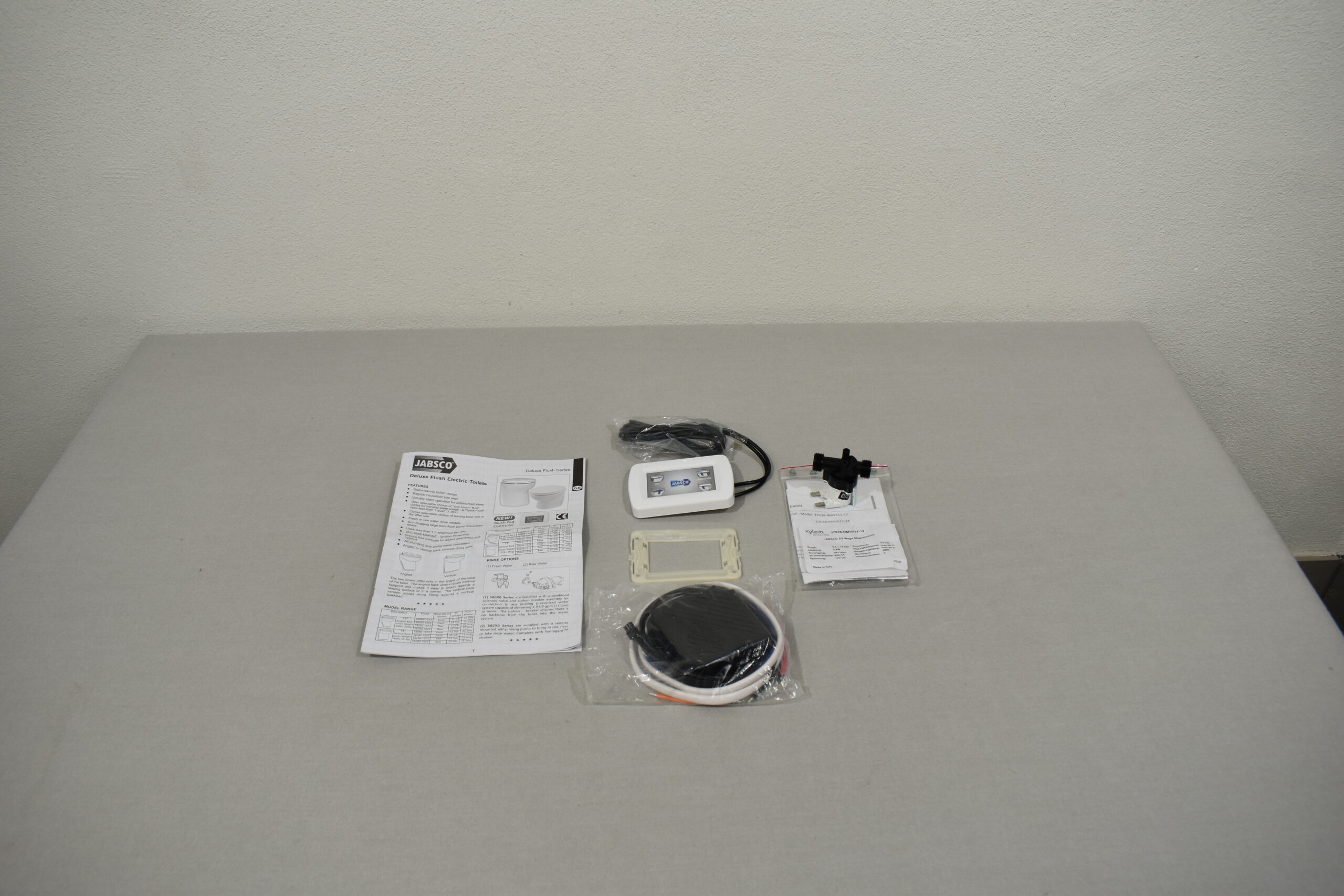 Jabsco Deluxe Flush Electric Toilets-Set