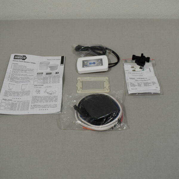 Jabsco Deluxe Flush Electric Toilets-Set