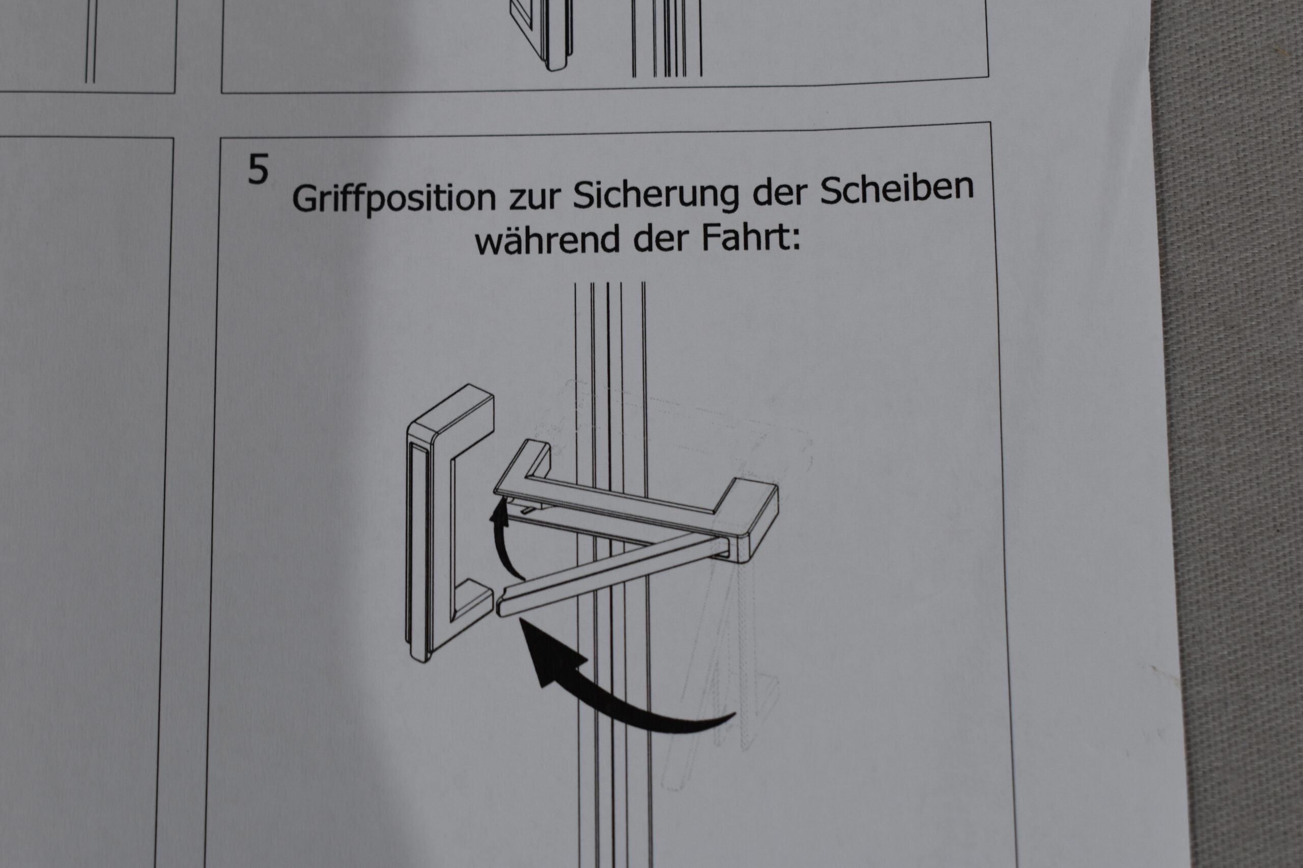 Duschgriffe Wohnmobil