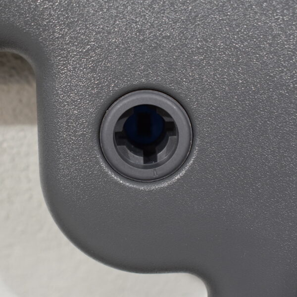 Serviceklappe Kassettentoilette 330x280mm; dunkel grau