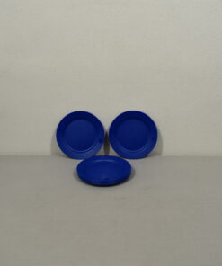 Essteller-Set; blau