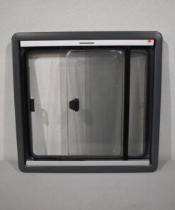 Dometic Schiebefenster 600x600mm; dunkel grau