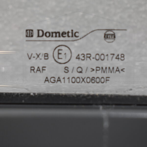 Dometic Schiebefenster 1100x600mm;dunkel grau