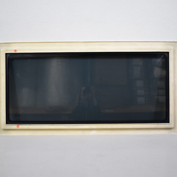 Olimpia Festglasscheibe; 1210x580mm; weiß