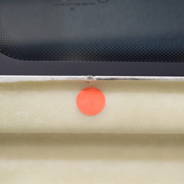 Olimpia Festglasscheibe; 1210x580mm; weiß