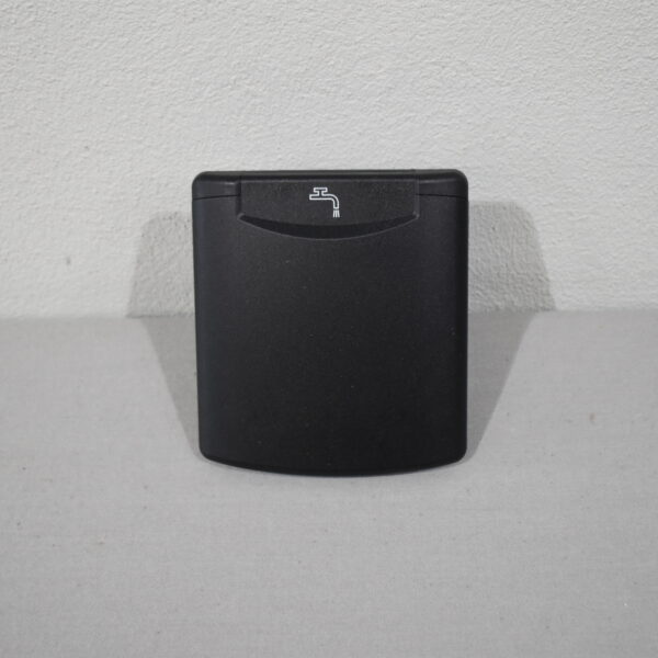 Wassereinfüllstützen; schwarz