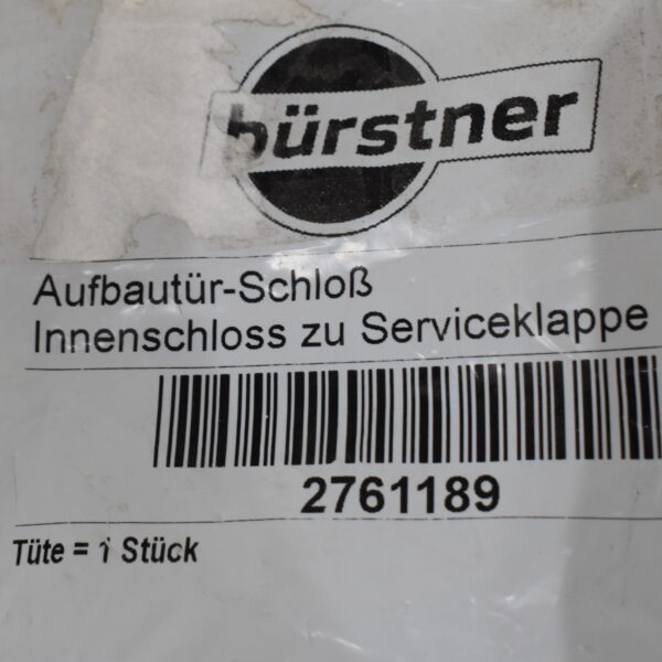 Aufbautür-Schloss; Innenschloss für Serviceklappe