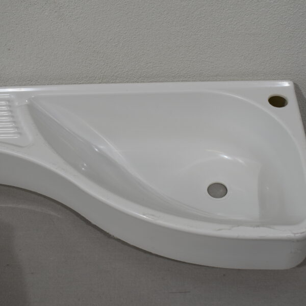 Einbauwaschbecken 985x325x105mm; weiß