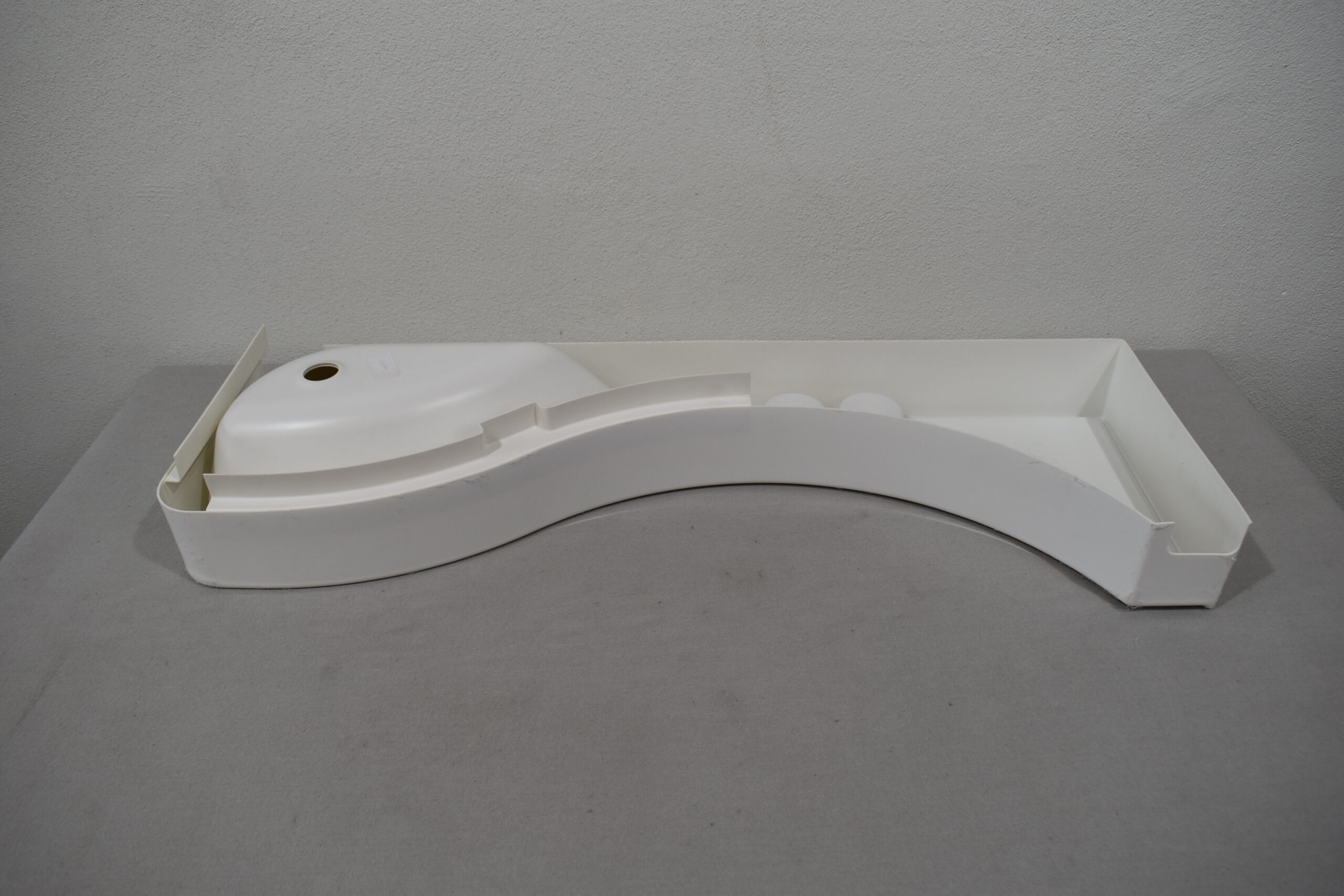 Einbauwaschbecken 985x325x105mm; weiß