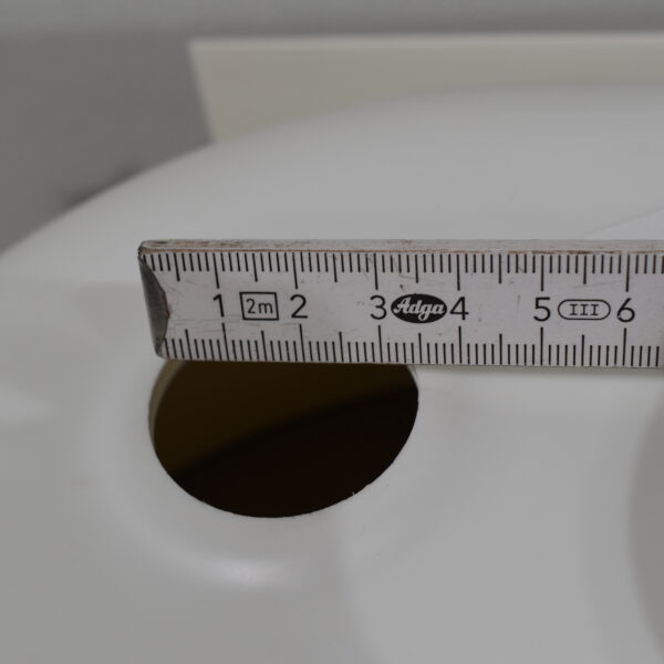 Einbauwaschbecken 985x325x105mm; weiß