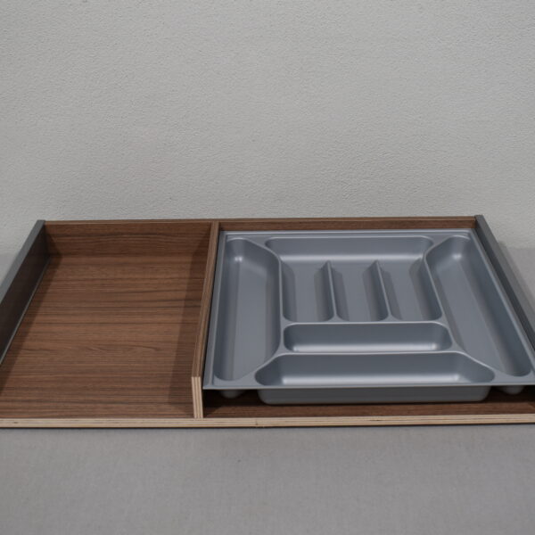 Schubkasten mit Besteckkasten komplett 817x450mm