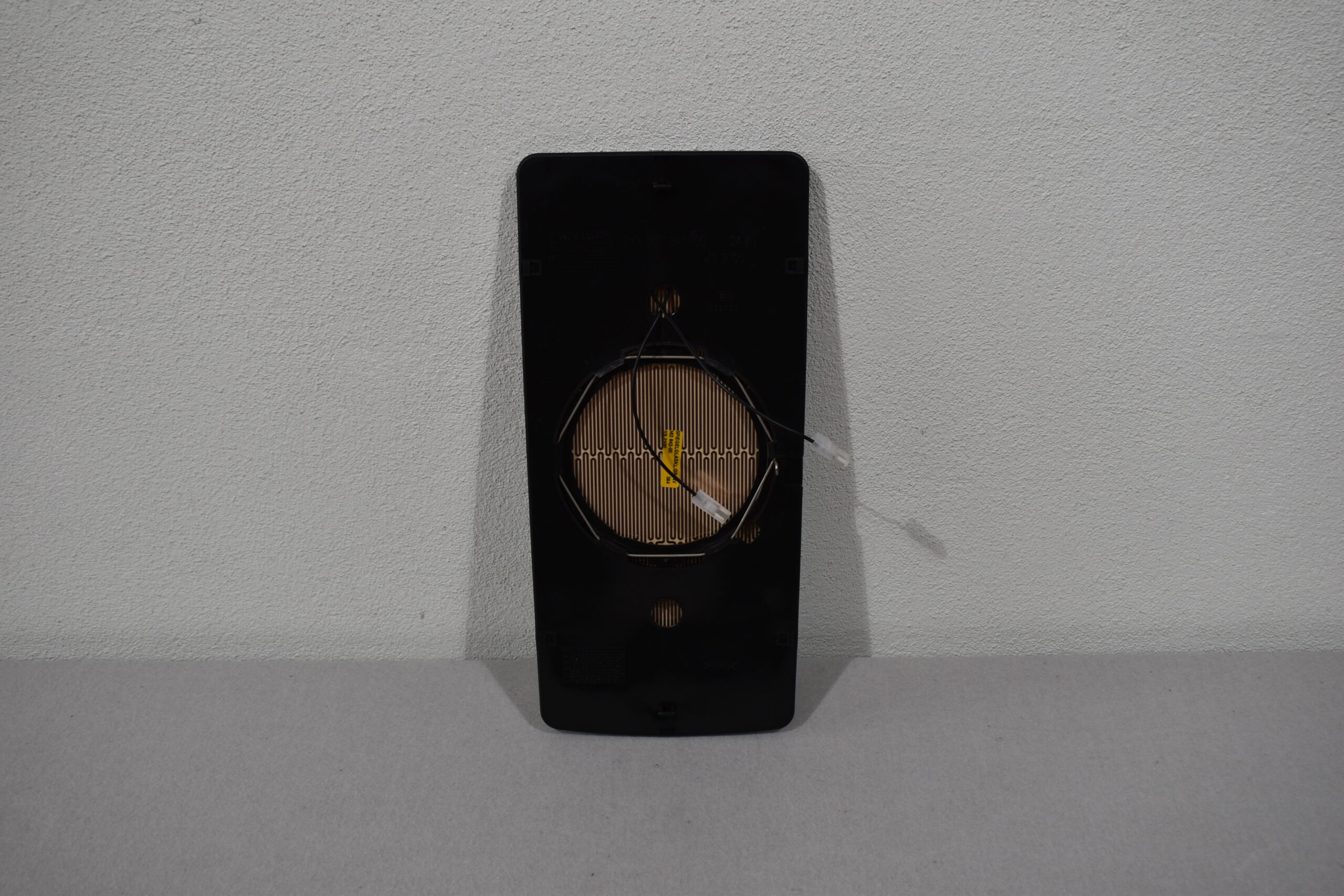 Außenspiegelglas mit Rahmen und Heizplatine; 24 Volt