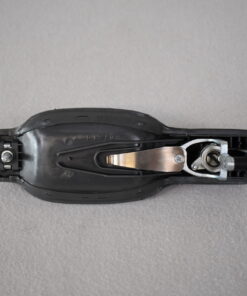 Außengriff für Aufbautür mit Schlüssel; grau