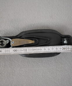 Außengriff für Aufbautür mit Schlüssel; grau