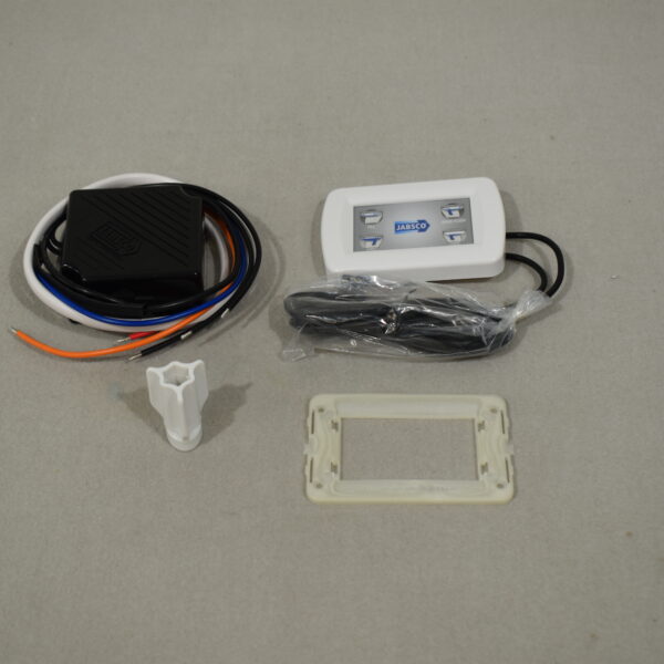 Jabsco Deluxe Flush Electric Toilet Set