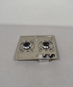 Can PC1322 Edelstahl Gaskocher 2-flammig