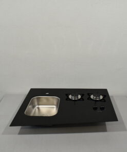 Thetford Gaskocher 2-flammig mit Spüle SCU10198