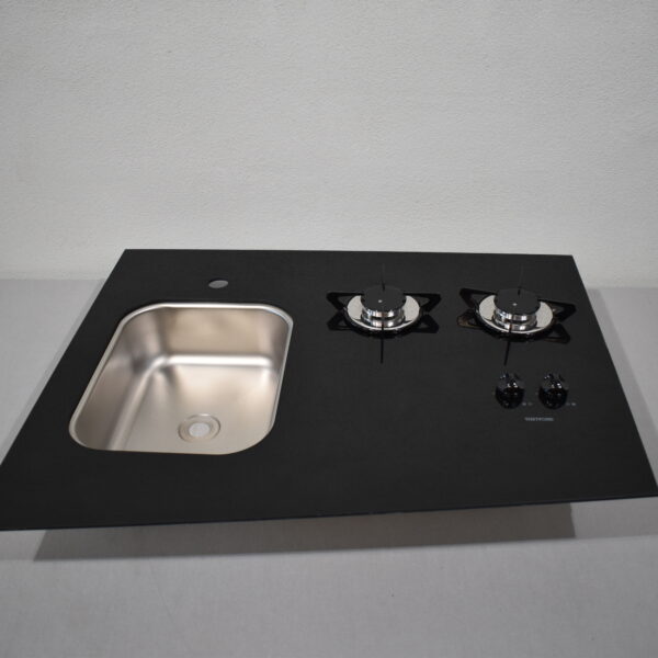 Thetford Gaskocher 2-flammig mit Spüle SCU10198