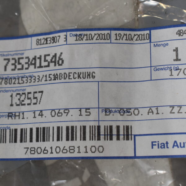 Original Trittbrett Verkleidung für Fiat Ducato Bus; BJ 94-02; links