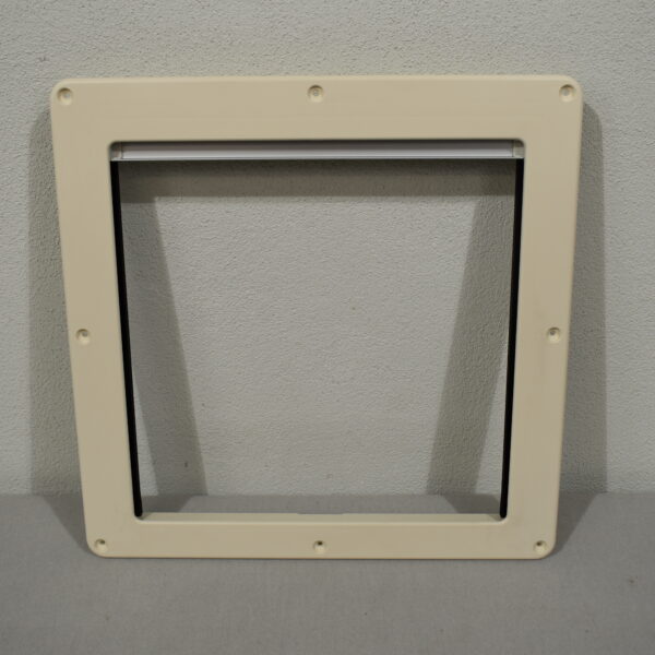 Innenrahmen mit Plissee für Dachhaube 400x400mm