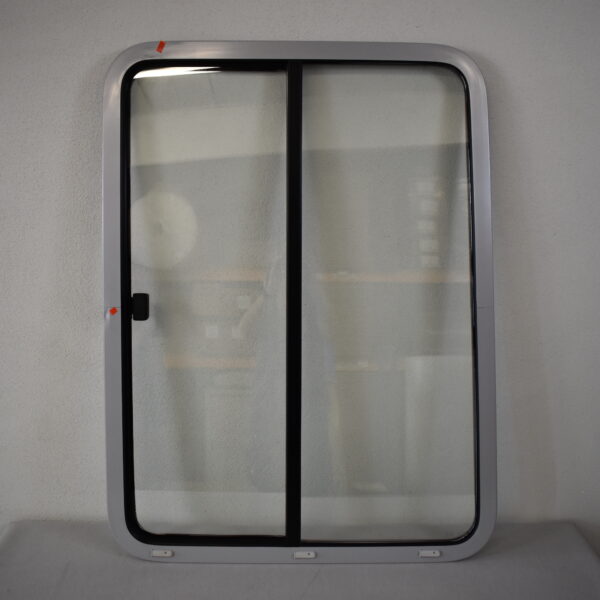 Niesmann und Bischoff Mekuwa Echtglas Schiebefenster 800x1115mm; grau