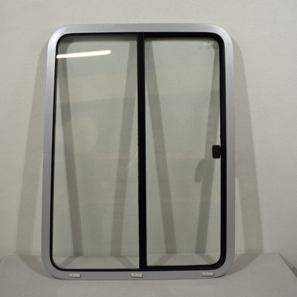 Niesmann und Bischoff Mekuwa Echtglas Schiebefenster 800x1115mm; grau