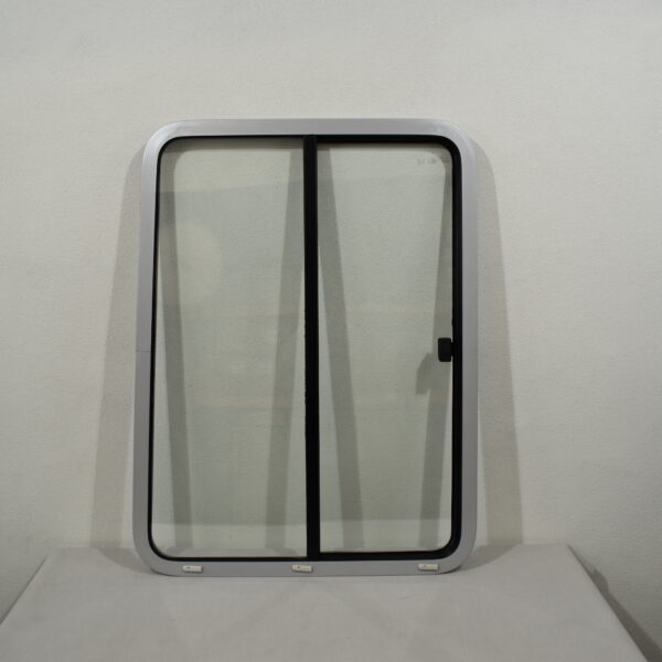 Niesmann und Bischoff Mekuwa Echtglas Schiebefenster 800x1115mm; grau