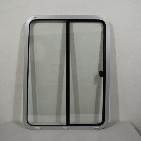 Niesmann und Bischoff Mekuwa Echtglas Schiebefenster 800x1115mm; grau