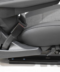 Aguti Fahrer und Beifahrersitz; schwarz/grau