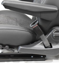 Aguti Fahrer und Beifahrersitz; schwarz/grau