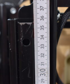 Aguti Fahrer und Beifahrersitz; schwarz/grau