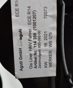 Aguti Beifahrersitz grau / grau