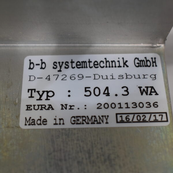 Scheibenwischmotor BB403868 mit Arm und Zubehör