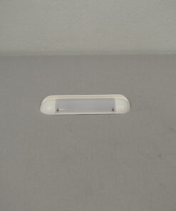 Vorzeltleuchte mit 2 Birnen; weiß