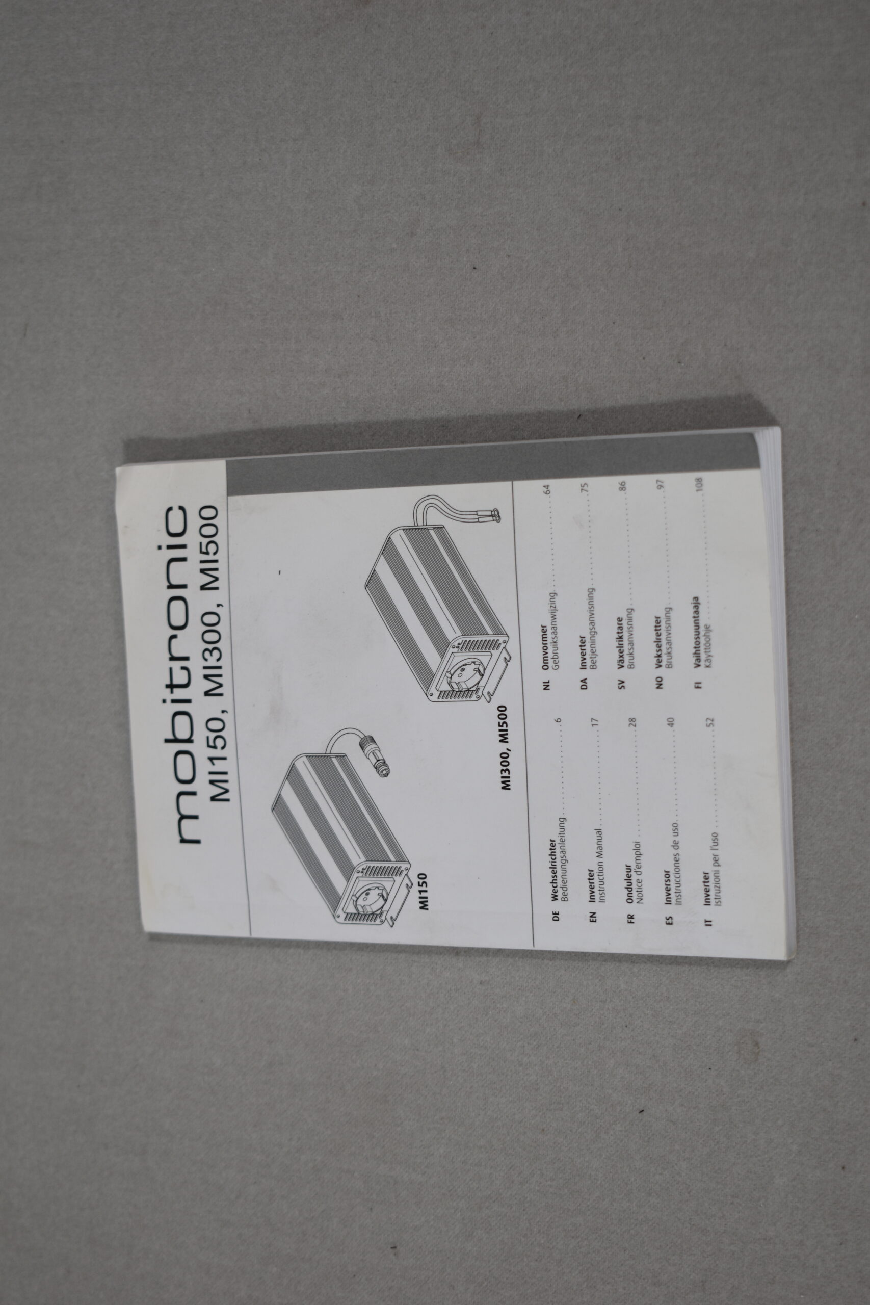 Mobiltronic MI-150-012 Wechselrichter / Inverter – Bild 8