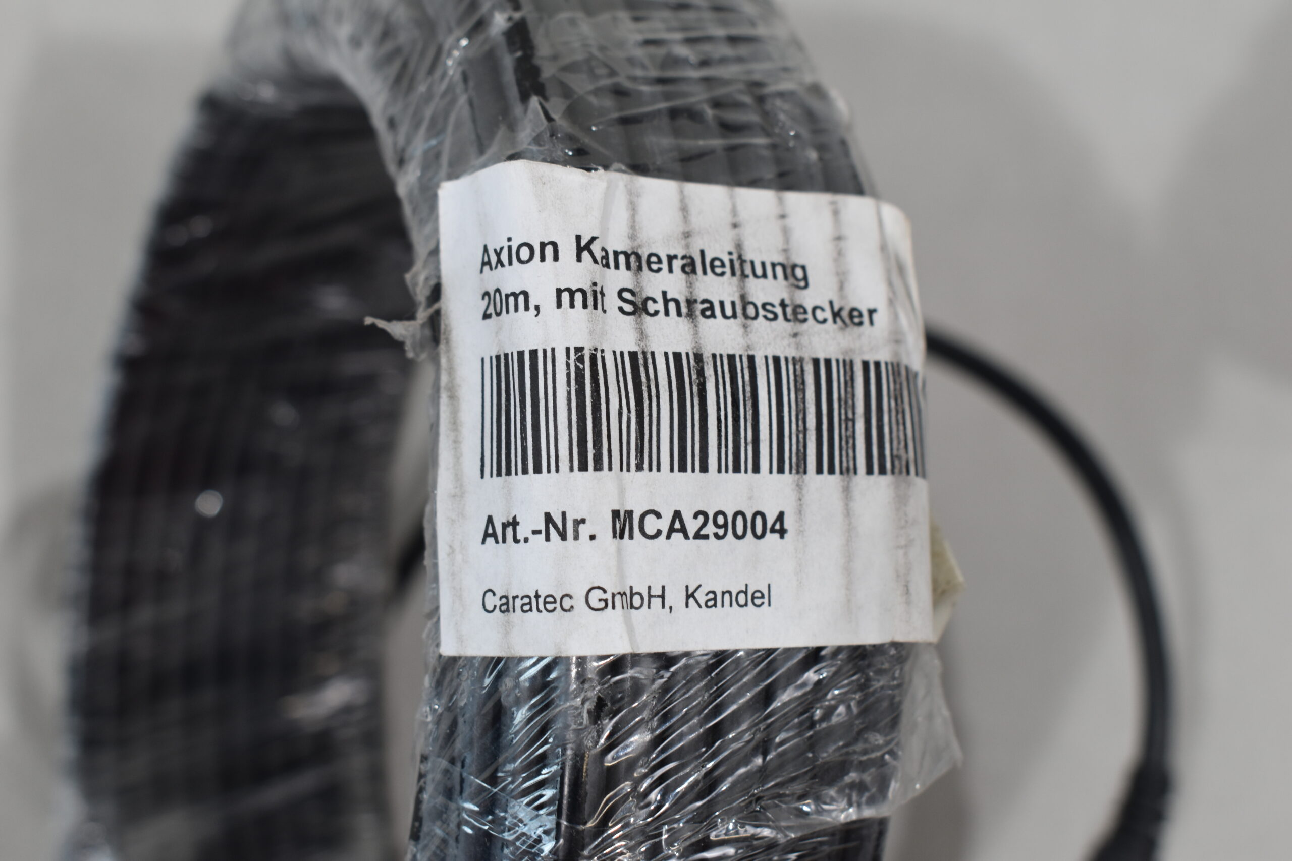 Carotec Axion Kameraleitung mit Schraubstecker; 20m – Bild 5
