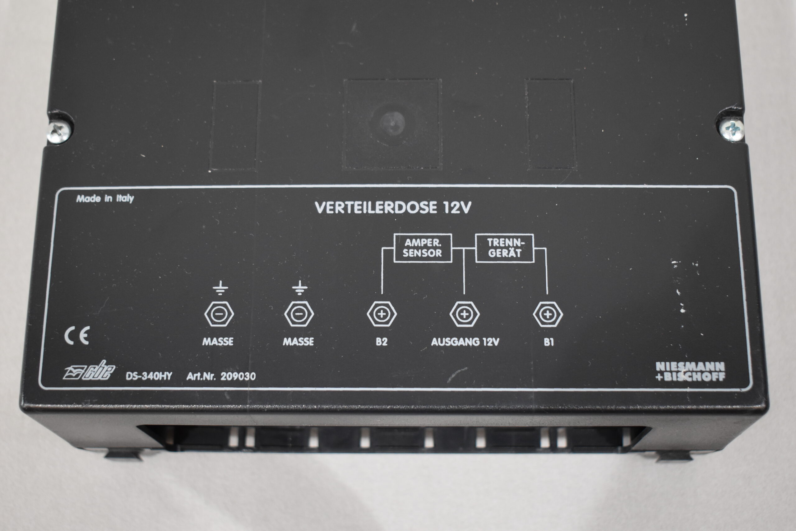 Niesmann + Bischoff CBE Verteilerdose 12v 209030 DS-340HY – Bild 4