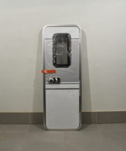 Knaus Aufbautür grau/weiß 600x1720mm