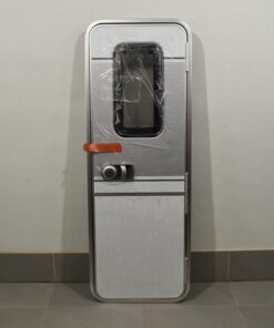 Alternative view of Knaus Aufbautür grau/weiß 600x1720mm