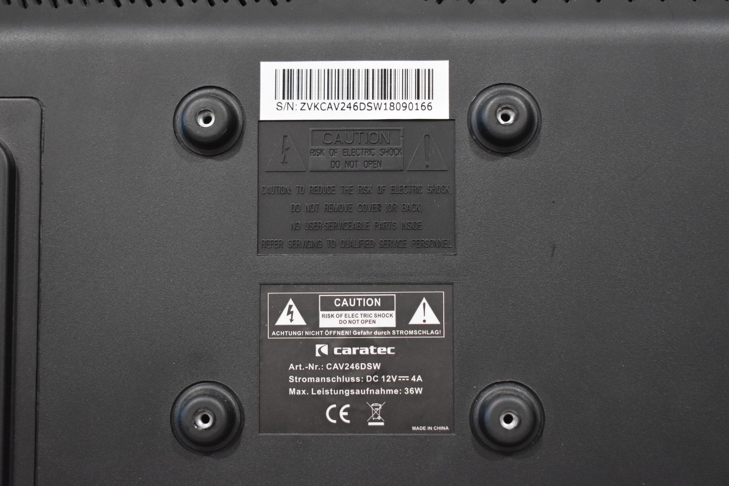 Caratec Vision Weitwinkel LED TV; 24 Zoll – Bild 5