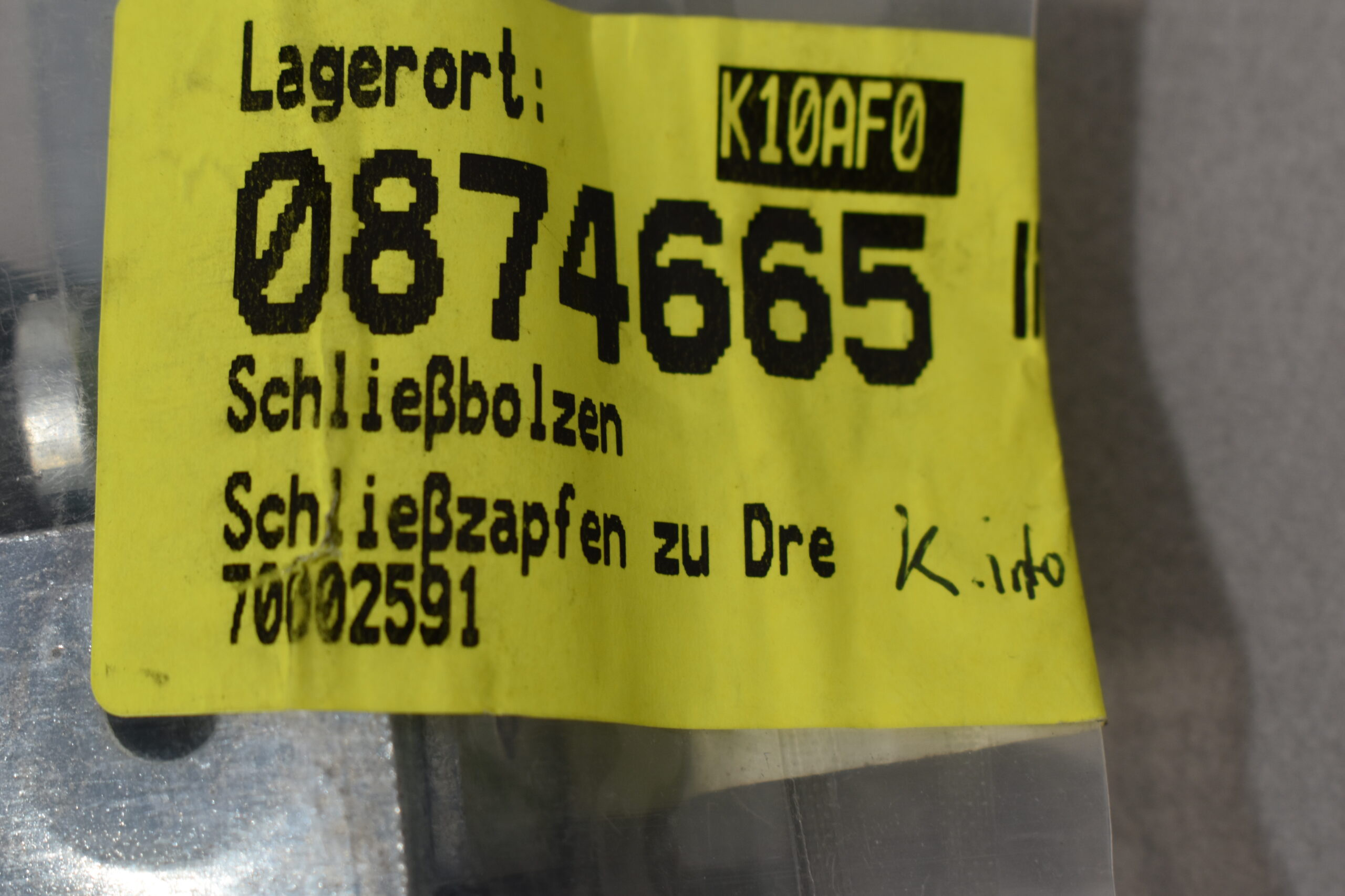 Schließbolzen / Zapfen - Set – Bild 5