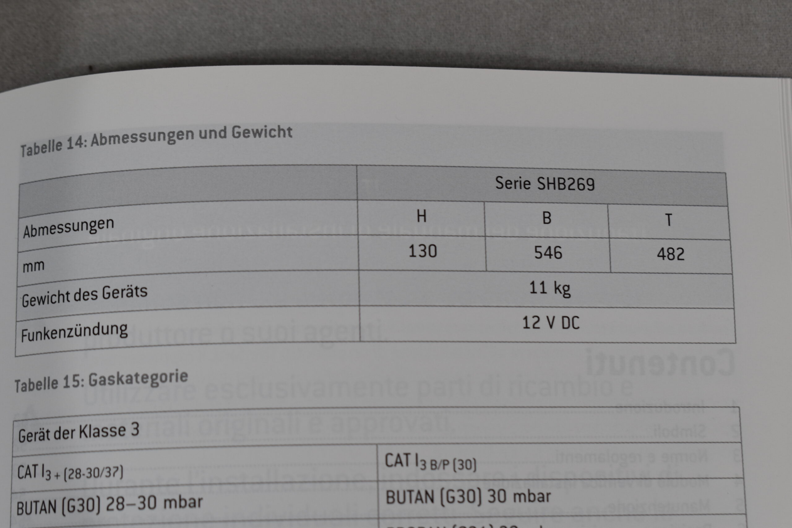 Thetford Gaskocher 3-flammig; Hob 260 Series – Bild 20