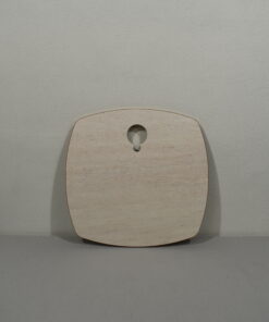 Tischplatte-Verbreiterung 25x655x635mm; beige/braun