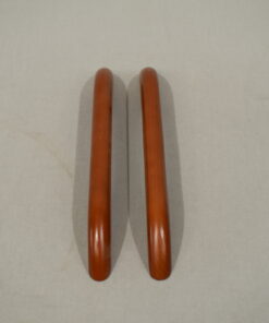Alternative view of Holzgriff Paar; dunkel braun; 360x25mm
